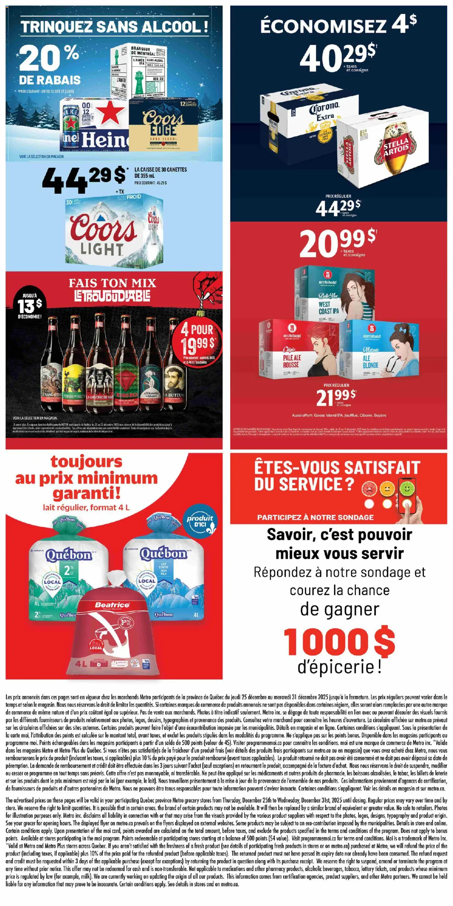 Metro flyer valid from 25.12.2025 | Page: 20 | Products: Milk