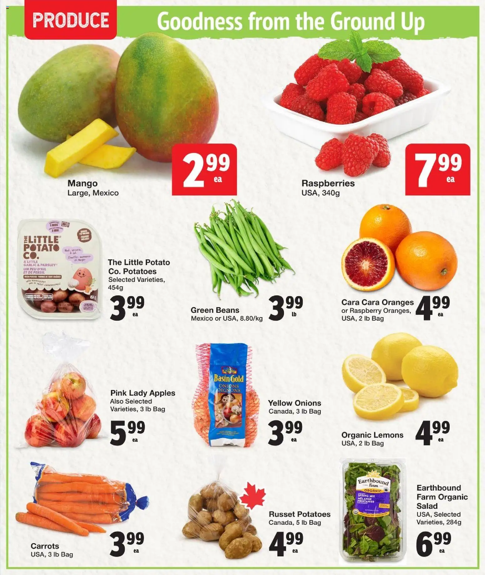 Quality Foods flyer valid from 19.02.2026 | Page: 2 | Products: Salad, Bag, Apples, Oranges