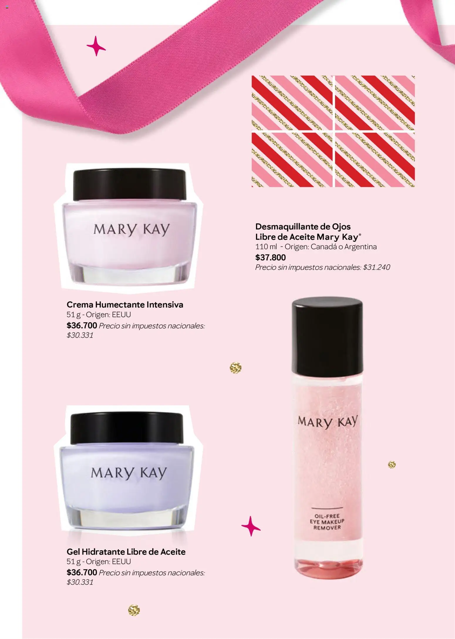 Mary Kay catálogo │ válido desde el 01.11.2025 | Página: 42 | Productos: Aceite, Desmaquillante de ojos, Desmaquillante, Crema