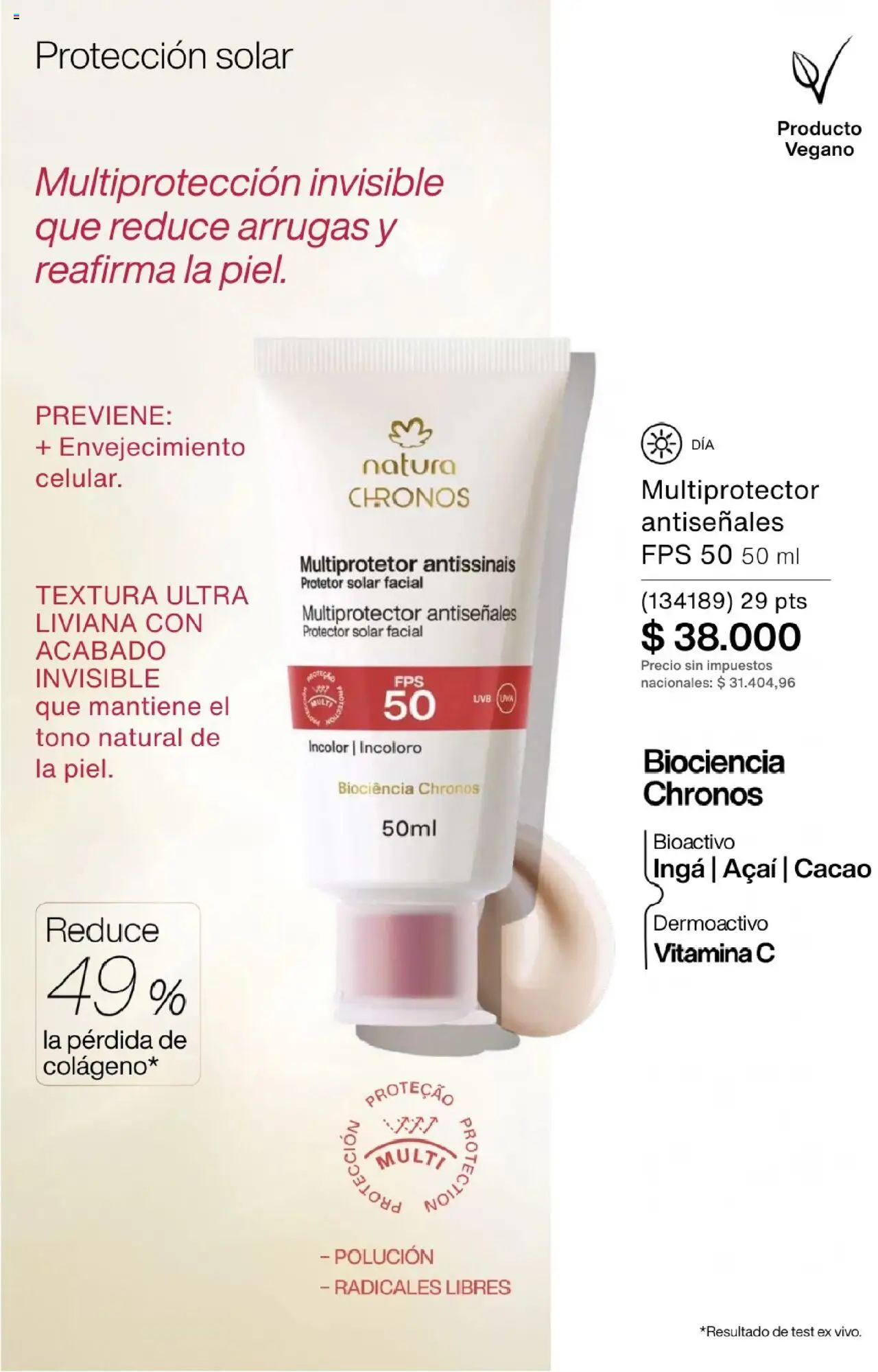 Natura - Catálogo Ciclo 15 │ válido desde el 01.10.2025 | Página: 163 | Productos: Protector solar, Cacao