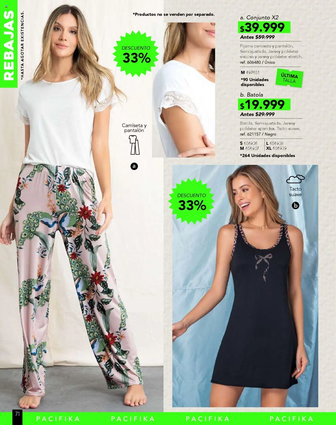 Pacifika revista - valida desde el 25.09.2025 | Página: 278 | Productos: Camiseta, Conjunto, Pijama