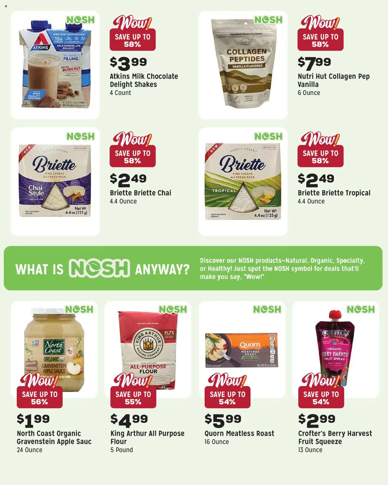 Grocery Outlet Weekly Ad - CA - valid from 15.04.2026 | Page: 8 | Products: Milk, Cheese, Chocolate, Sauce