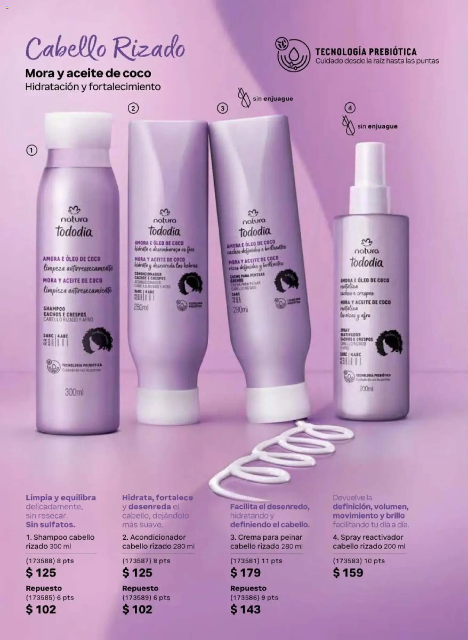 Nuevas ofertas de Natura válidas en toda la República Mexicana desde el 24.04.2026. ¡Encuentra las mejores ofertas en Natura campaña 7 2026! | Página: 128 | Productos: Crema, Brillo, Aceite, Acondicionador