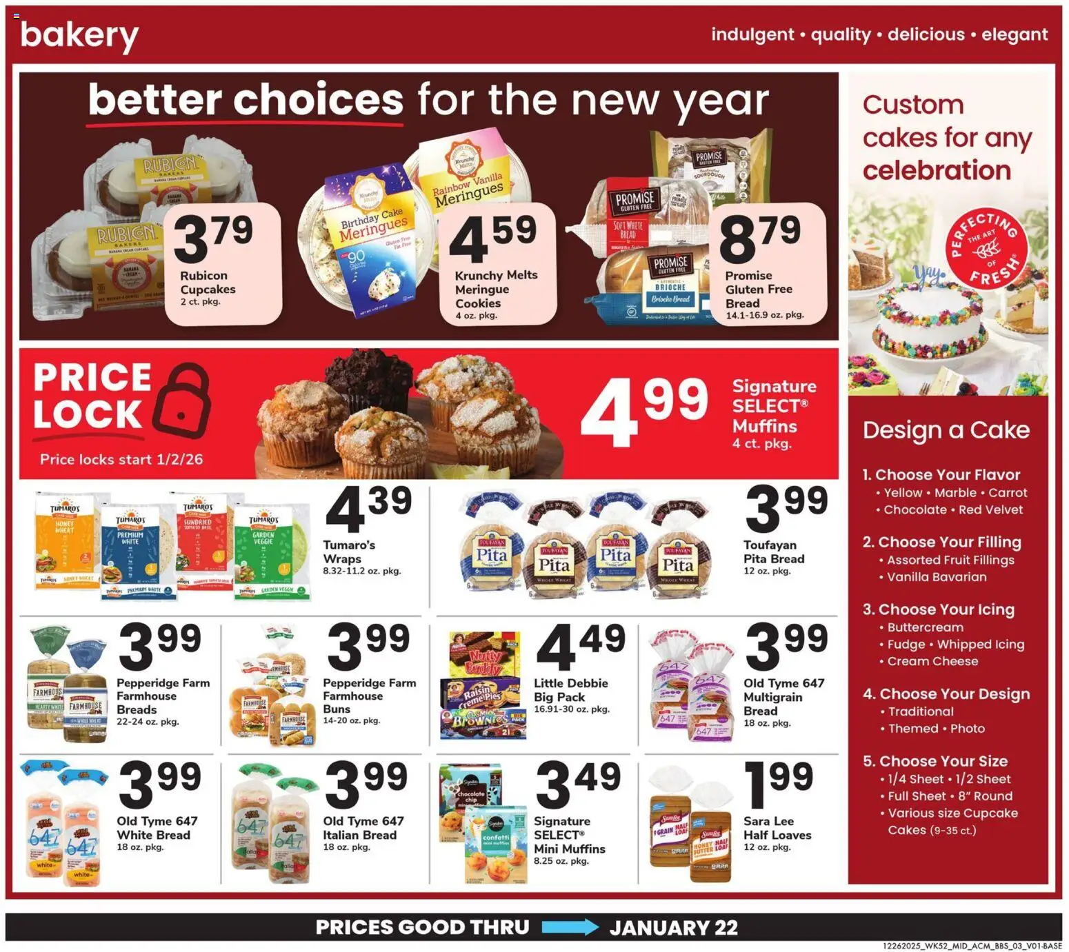 Acme - Big Book of Savings - valid from 26.12.2025 | Page: 3 | Products: Cheese, Bread, Chocolate, Cookies