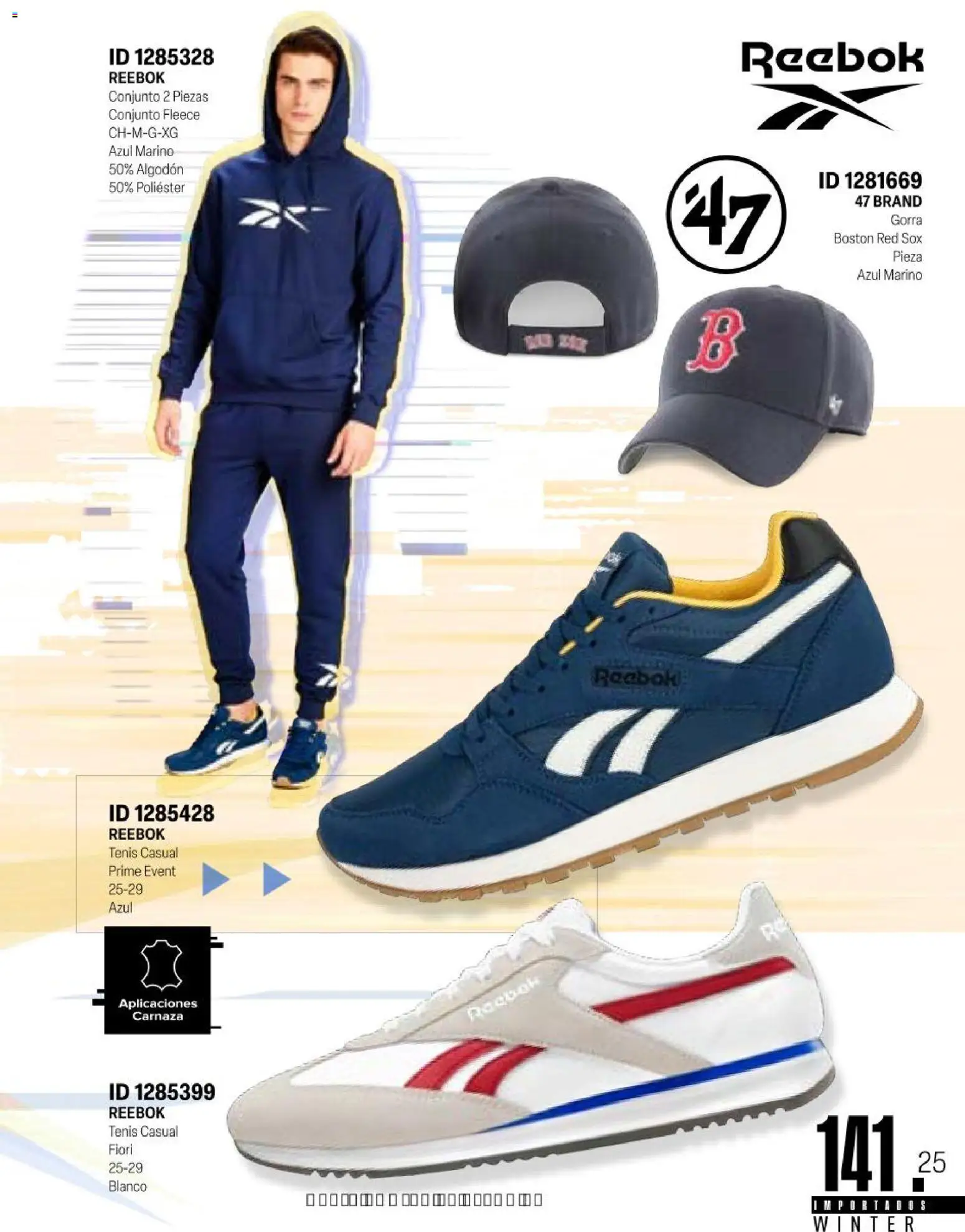 Nuevas ofertas de Price Shoes válidas en toda la República Mexicana desde el 11.11.2025. ¡Encuentra las mejores ofertas en Price Shoes catálogo Importados Winter 2025  ! | Página: 141 | Productos: Tenis, Gorra, Algodón, Conjunto