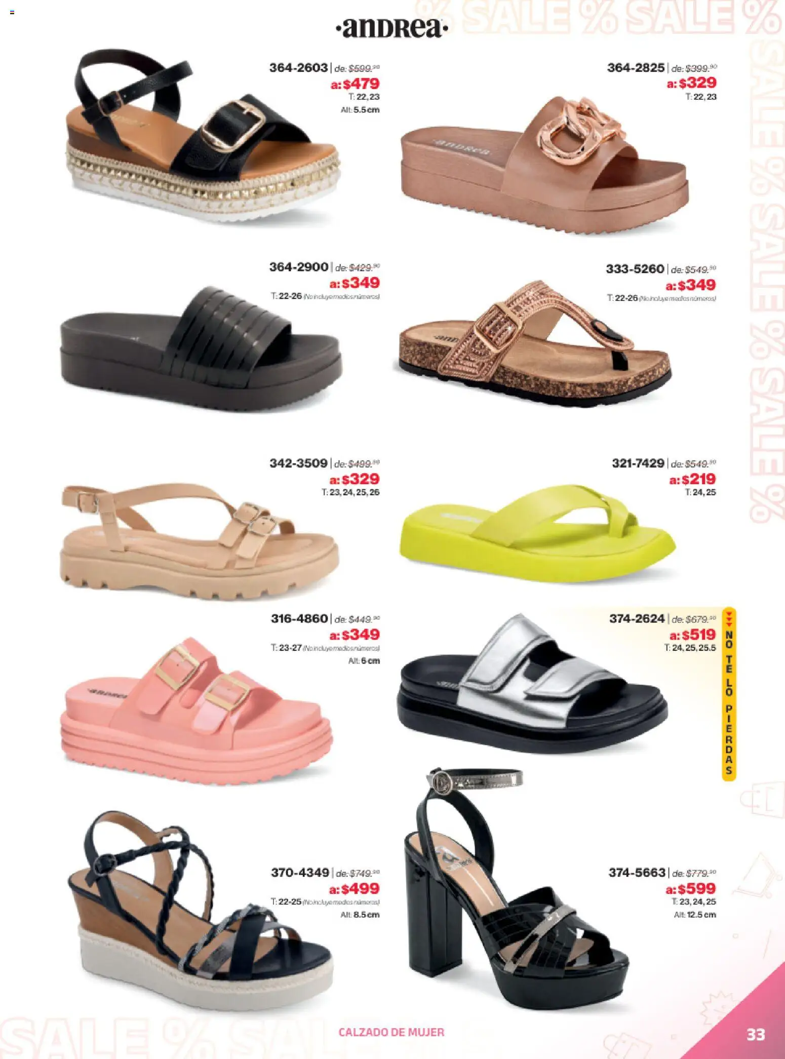 Nuevas ofertas de Andrea válidas en toda la República Mexicana desde el 21.12.2025. ¡Encuentra las mejores ofertas en Andrea catálogo Outlet! | Página: 33 | Productos: Sal