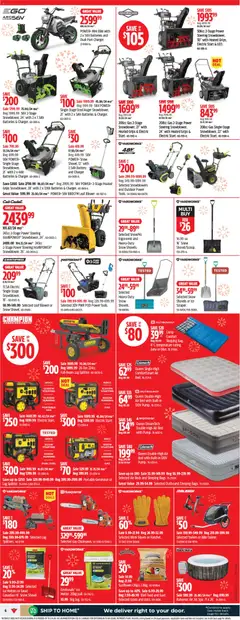 Preview of Canadian Tire weekly flyer from shop Canadian Tire valid from 04.12.2025 | Page: 8 | Products: Chips, Gloves, Bed, Oil