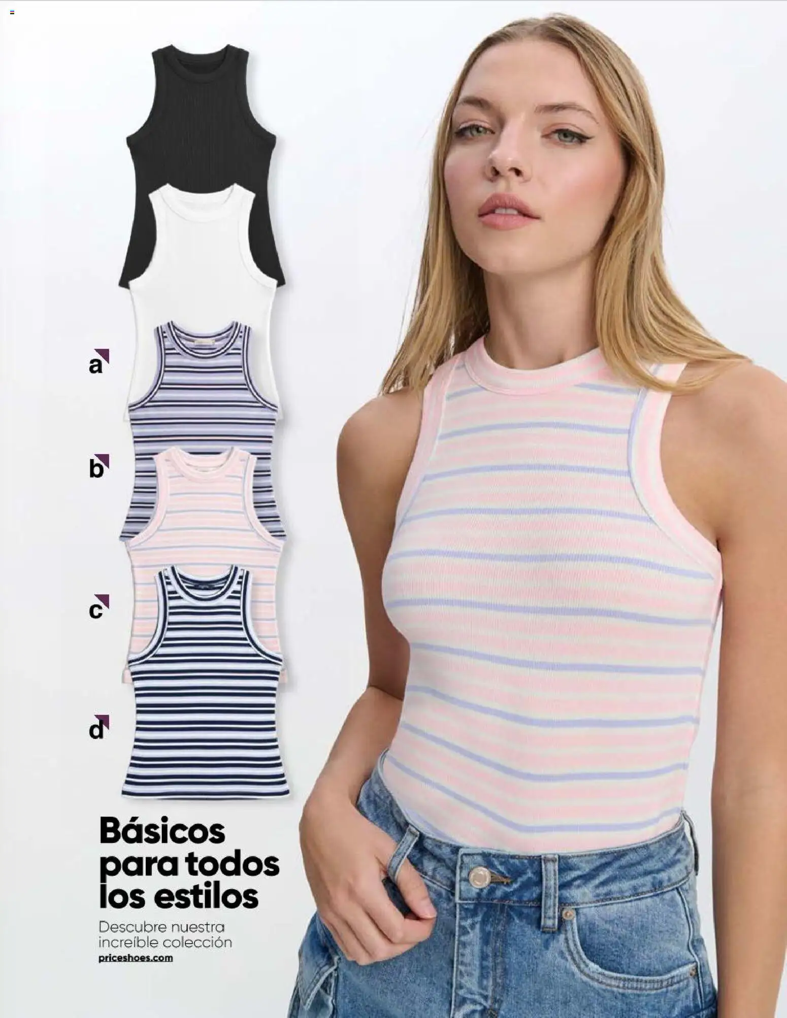 Nuevas ofertas de Price Shoes válidas en toda la República Mexicana desde el 05.02.2026. ¡Encuentra las mejores ofertas en Price Shoes catálogo Collection básicos! | Página: 7