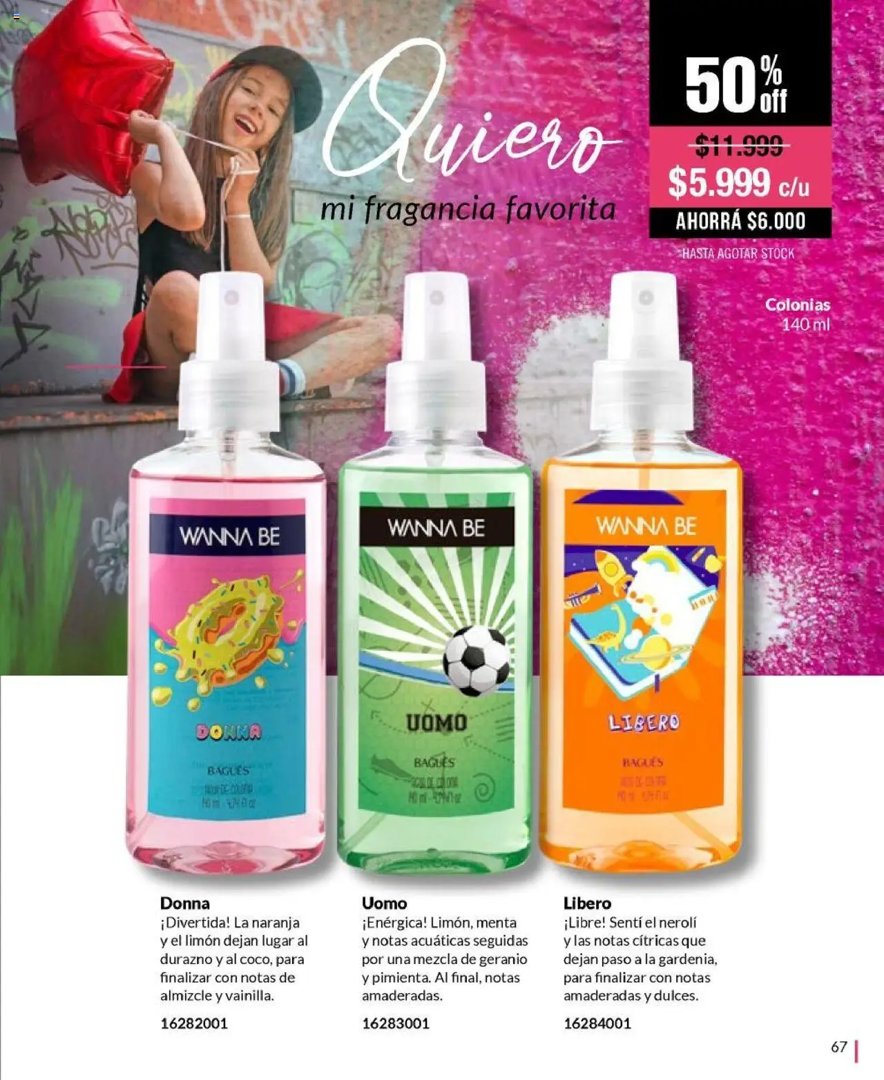 Bagués catálogo │ válido desde el 01.06.2025 | Página: 67 | Productos: Durazno, Fragancia, Limón