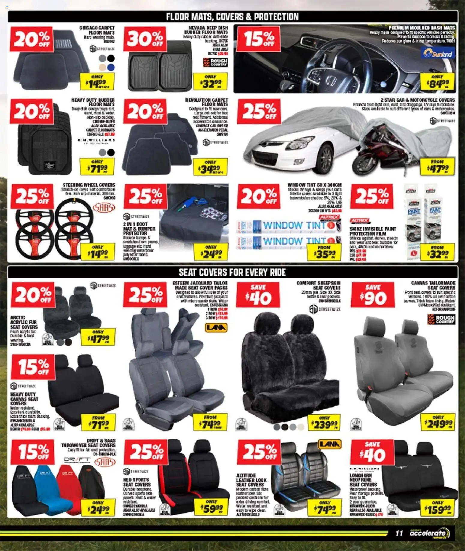 Autobarn catalogue - valid from 04.03.2026 | Page: 11 | Products: Fur, Window, Suit, Bench
