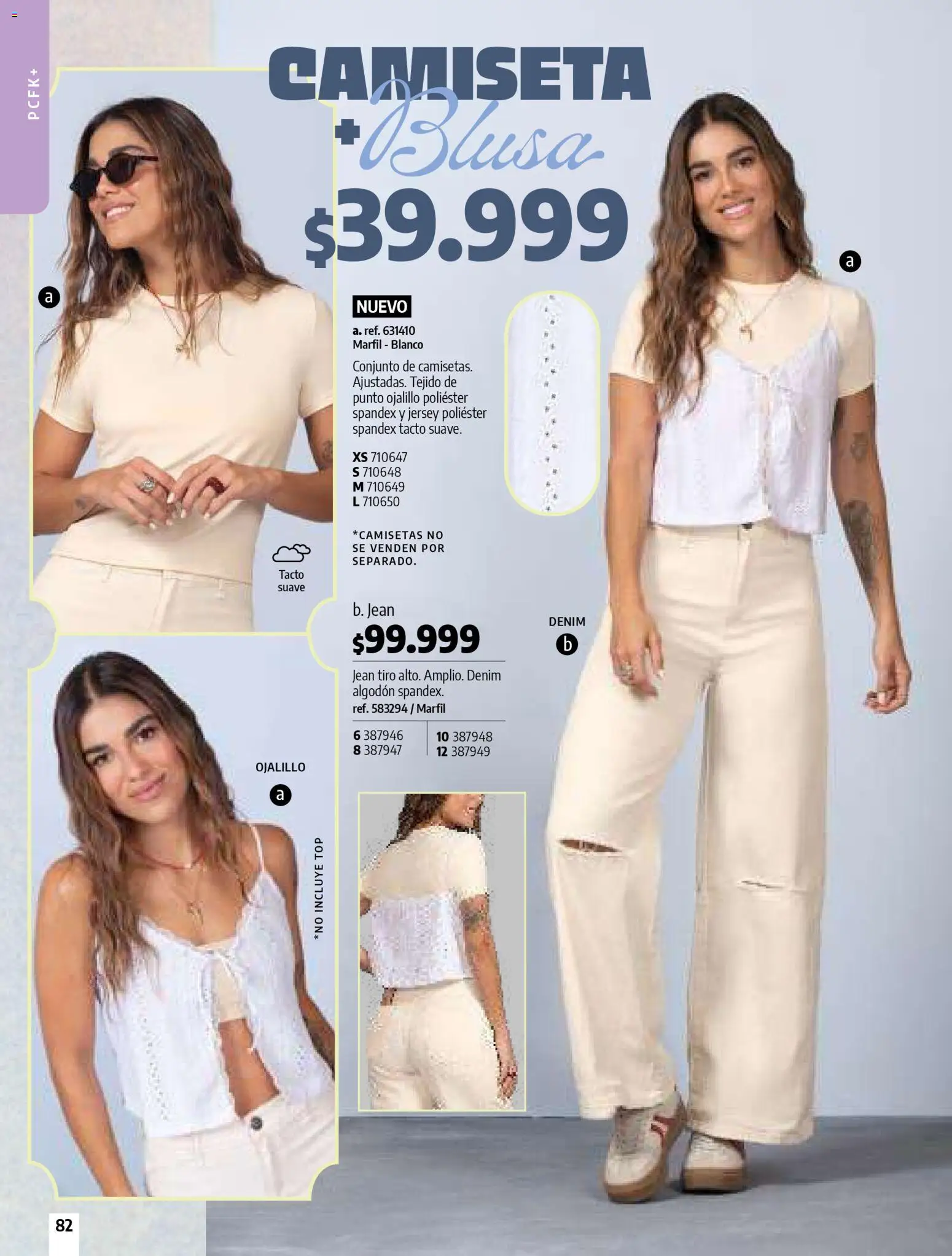Pacifika revista - valida desde el 24.02.2026 | Página: 84 | Productos: Jean, Camiseta, Top, Blusa