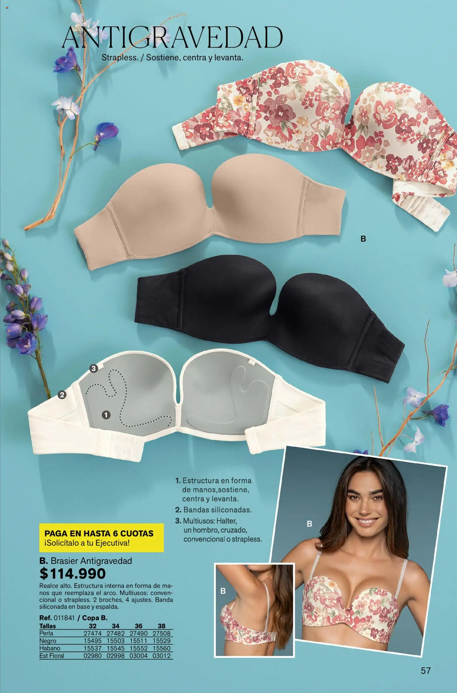 Leonisa revista - valida desde el 02.01.2026 | Página: 57 | Productos: Brasier