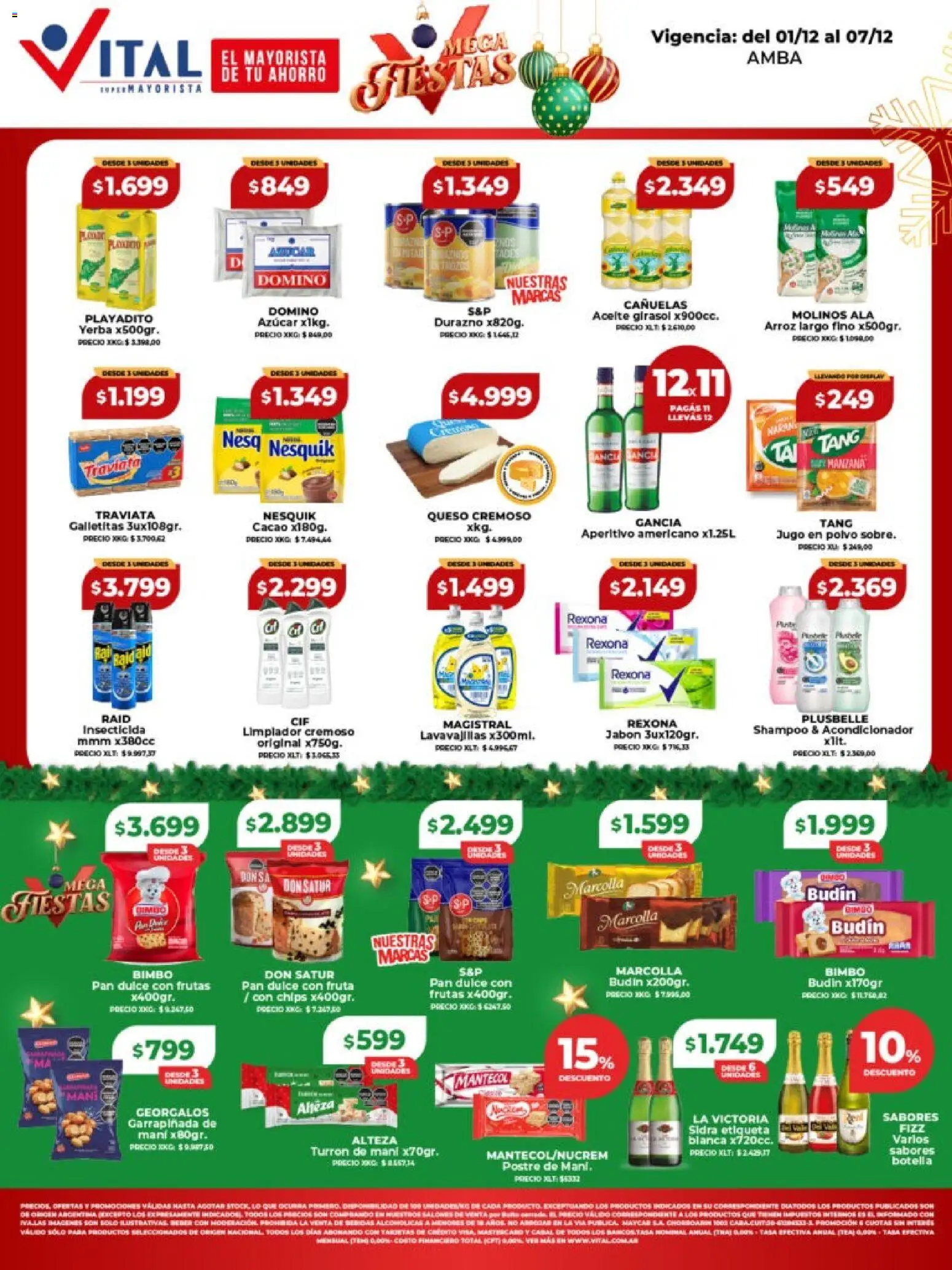 Vital - Ofertas │ válido desde el 01.12.2025 | Página: 1