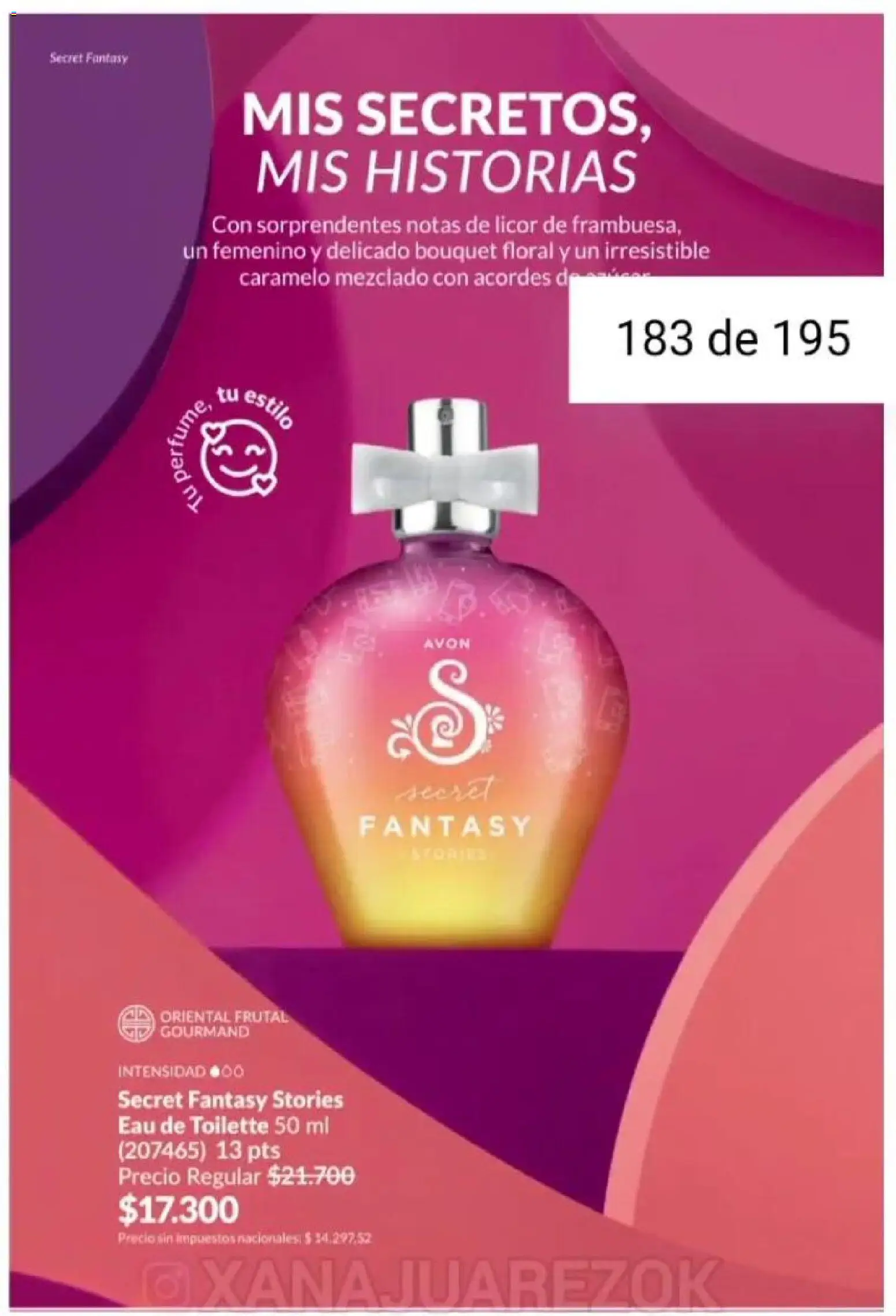 Catálogo AVON Campaña 1/2026 │ válido desde el 01.01.2026 | Página: 172 | Productos: Perfume, Eau de toilette