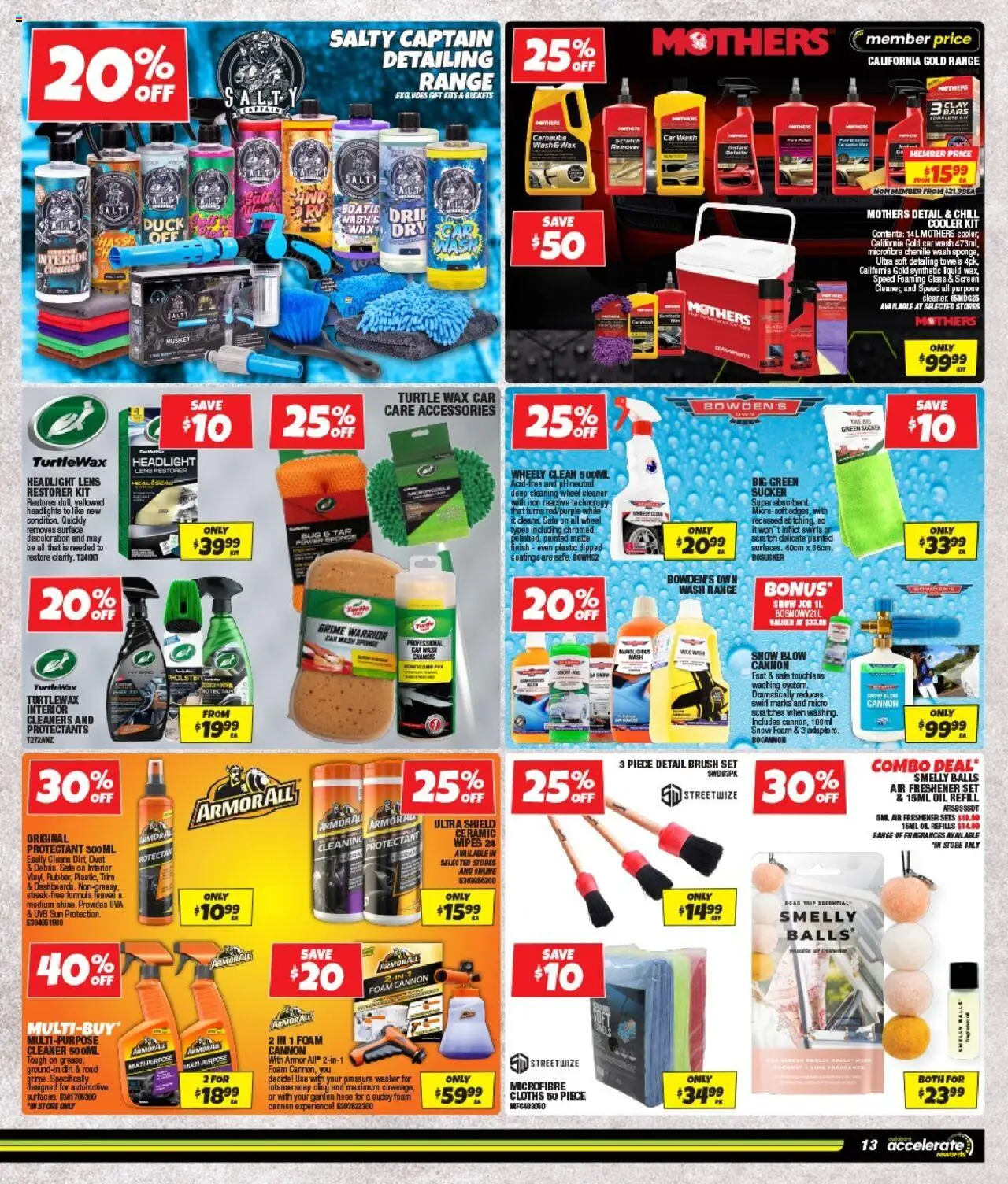 Autobarn catalogue - valid from 13.08.2025 | Page: 13 | Products: Cleaner, Soap, Salt, Safe