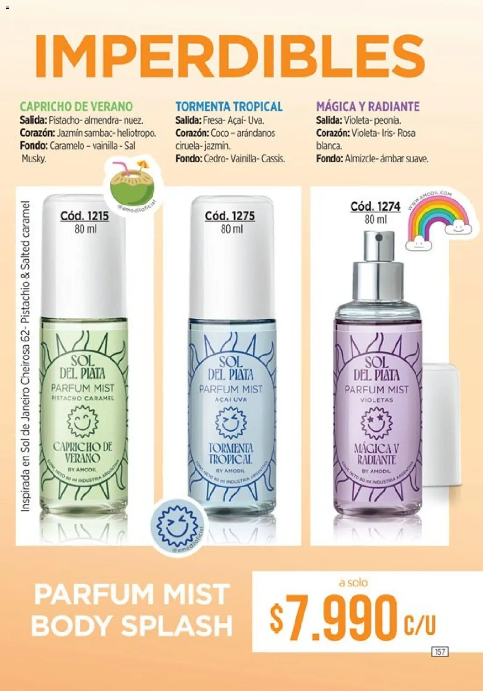 Catálogo Amodil Campaña 5 │ válido desde el 01.03.2026 | Página: 157 | Productos: Sal, Arándanos, Almendra, Radiante