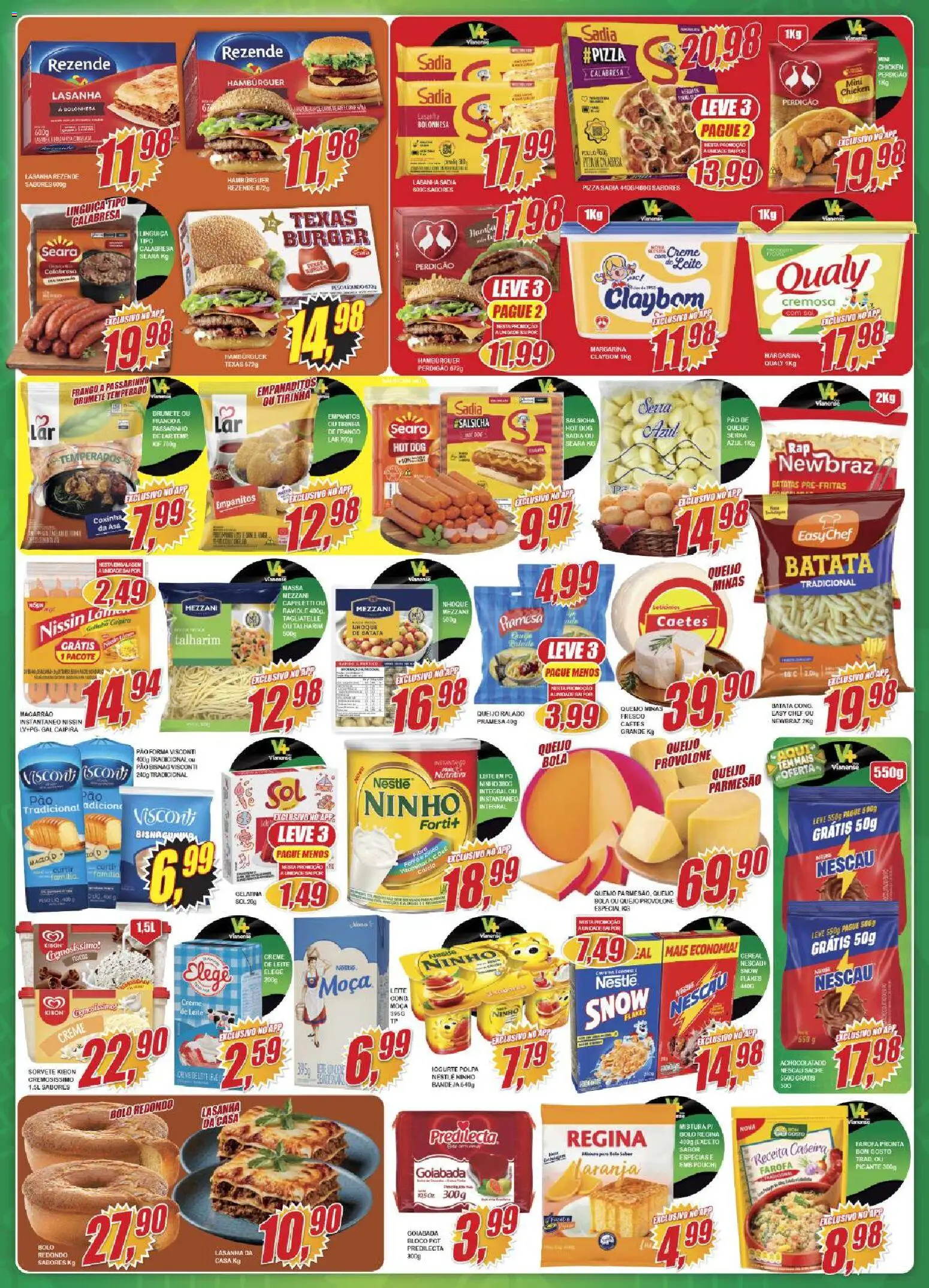Vianense Folheto - válido de 17.04.2026 | Página: 2 | Produtos: Parmesão, Batata, Farofa, Goiabada