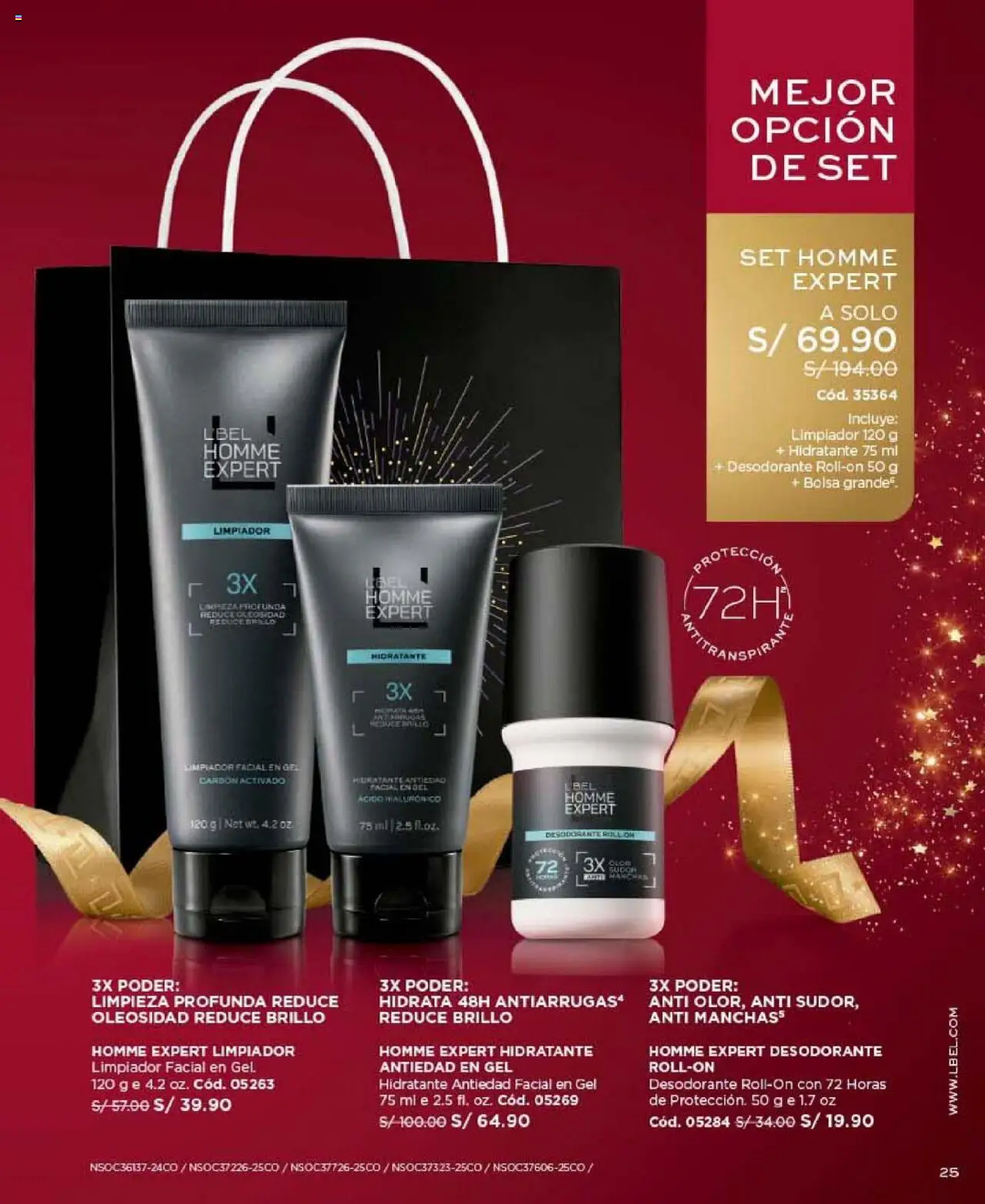 Catálogo L'Bel válido desde 24.10.2025 | Página: 25 | Productos: Desodorante, Bolsa