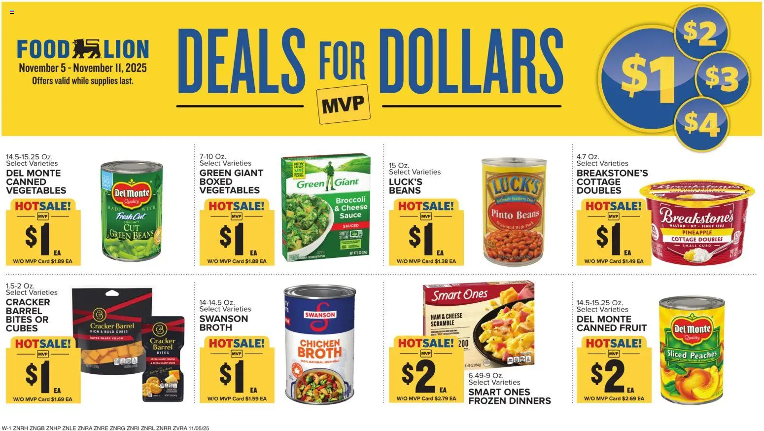 Food Lion Weekly Ad - valid from 05.11.2025 | Page: 15 | Products: Cheese, Pork, Pineapple, Vegetables