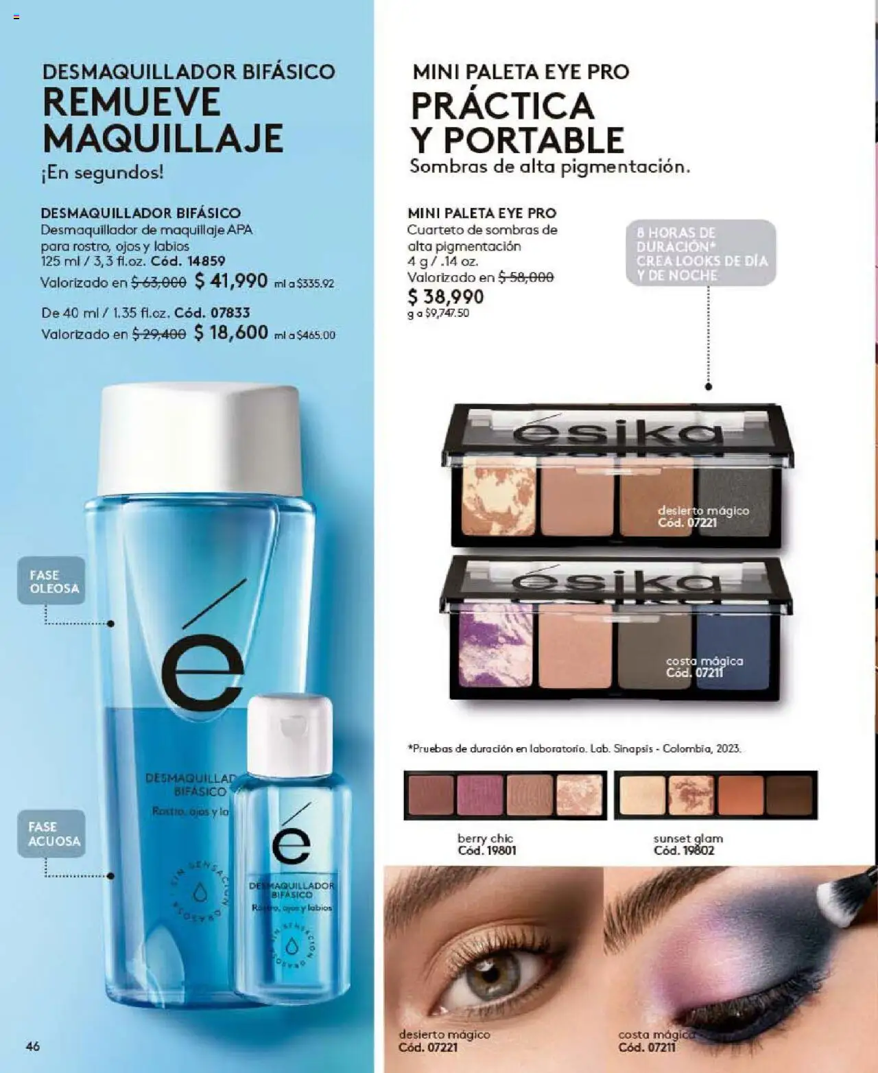 Ésika revista - valida desde el 24.09.2025 | Página: 46 | Productos: Maquillaje