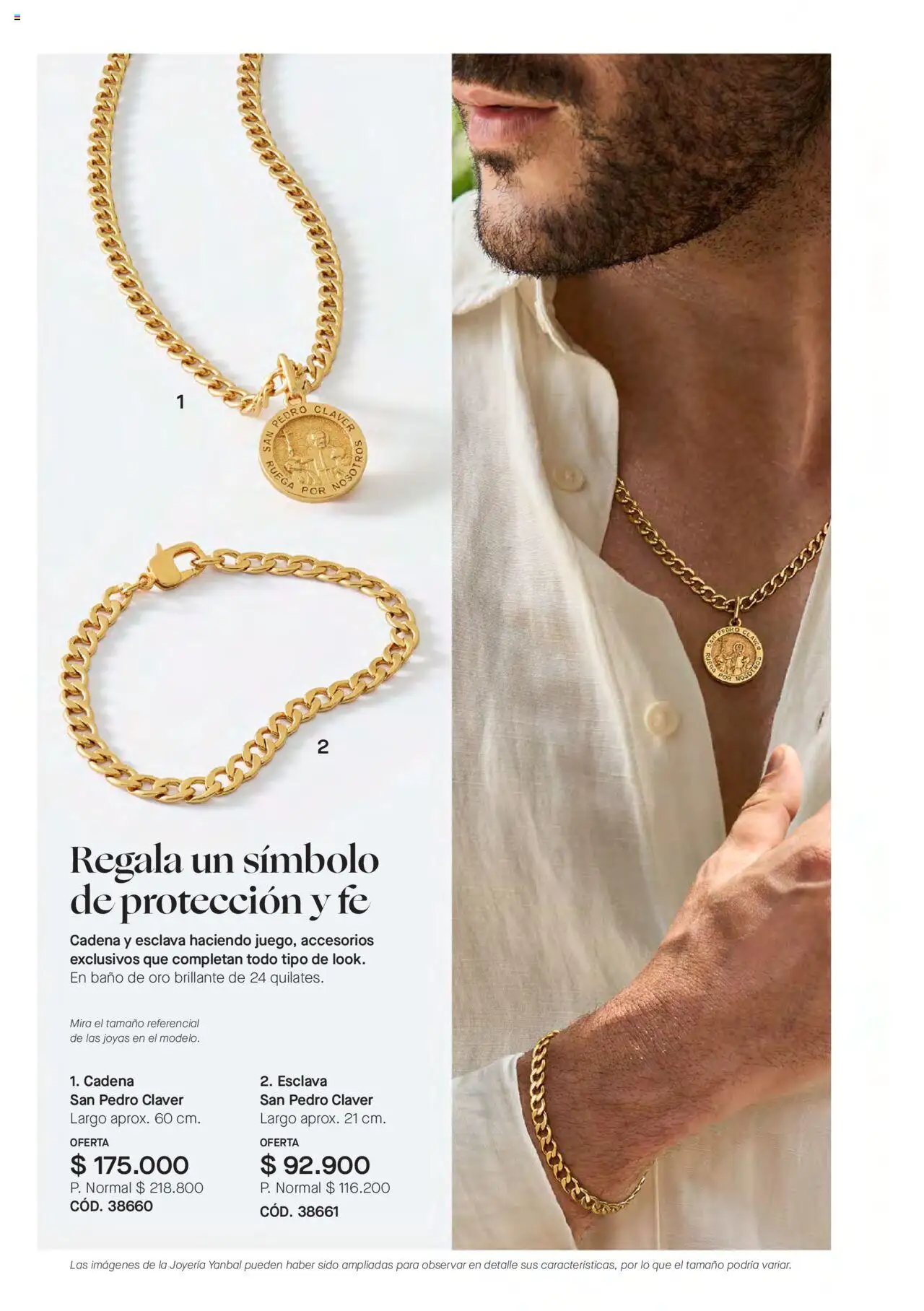 Yanbal revista - valida desde el 11.10.2025 | Página: 122 | Productos: Esclava, Cadena, Baño