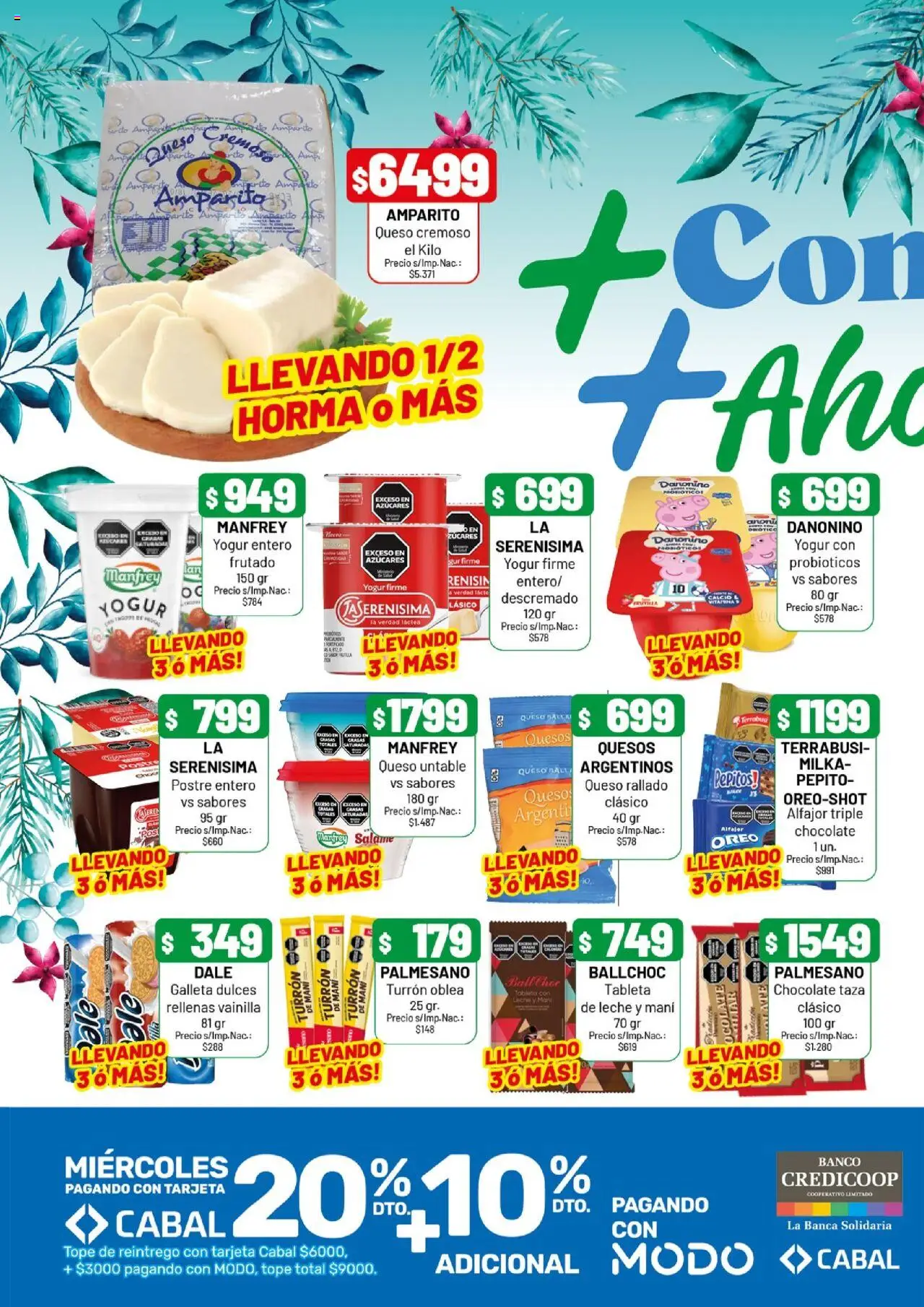 Almacor catálogo │ válido desde el 07.08.2025 | Página: 4 | Productos: Banco, Mani, Chocolate, Alfajor