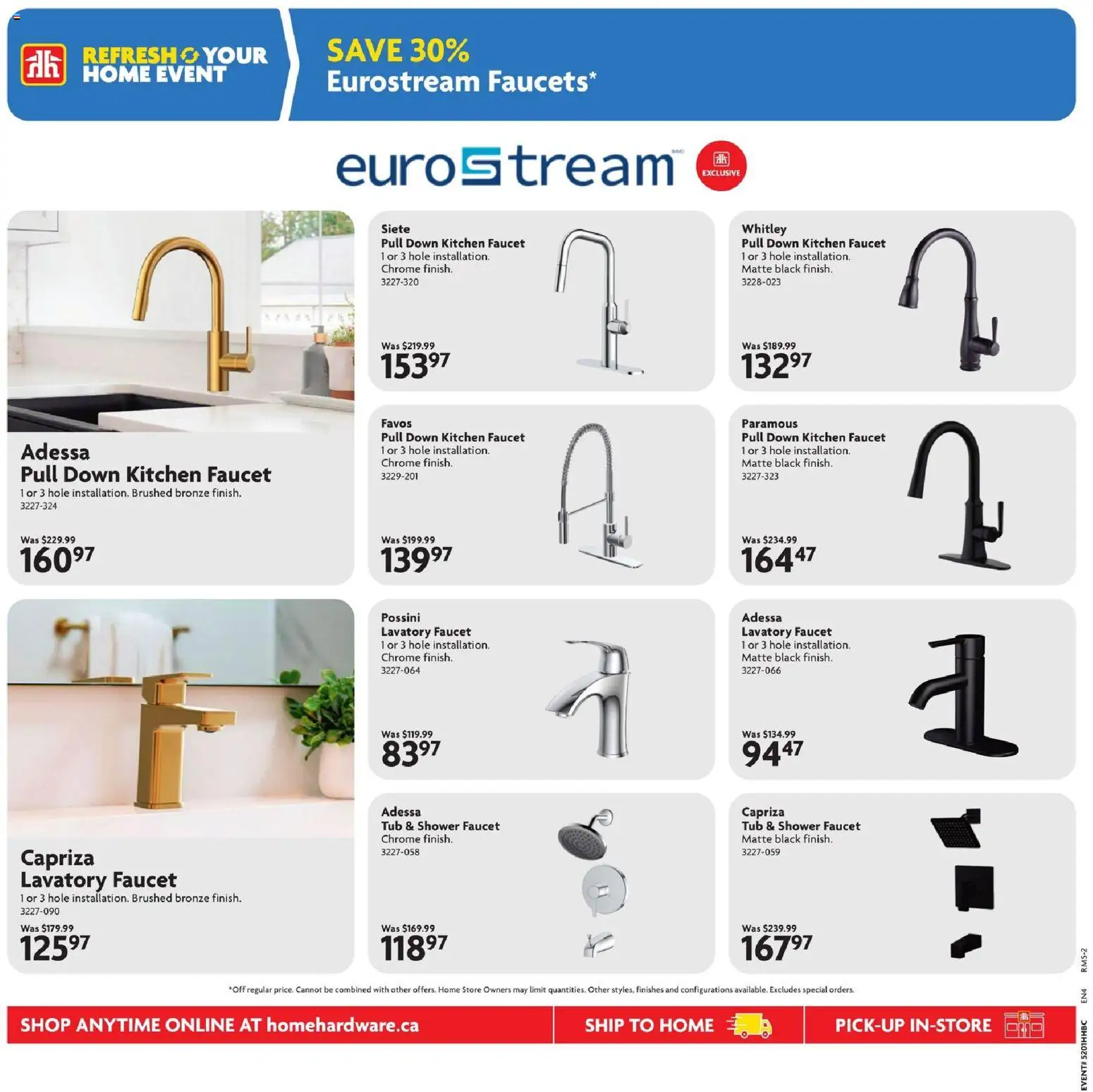 Home Hardware flyer valid from 15.01.2026 | Page: 9 | Products: Shower