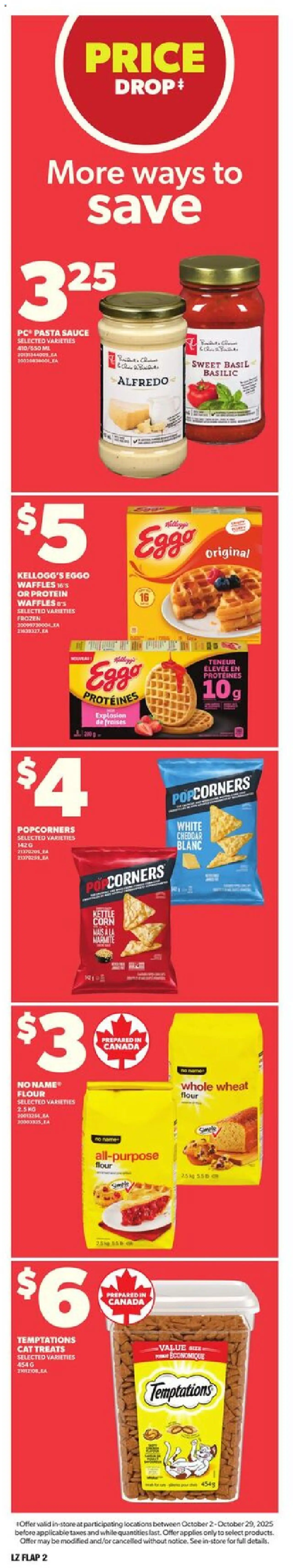 Zehrs flyer valid from 16.10.2025 | Page: 2 | Products: Pasta