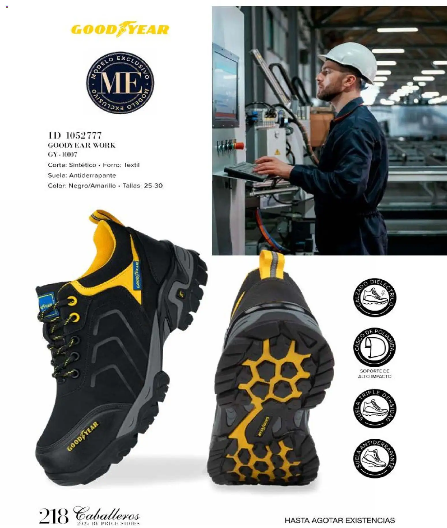 Nuevas ofertas de Price Shoes válidas en toda la República Mexicana desde el 26.11.2025. ¡Encuentra las mejores ofertas en Price Shoes catálogo Caballeros! | Página: 218