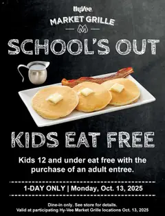 Preview of HyVee weekly ads valid from 13.10.2025