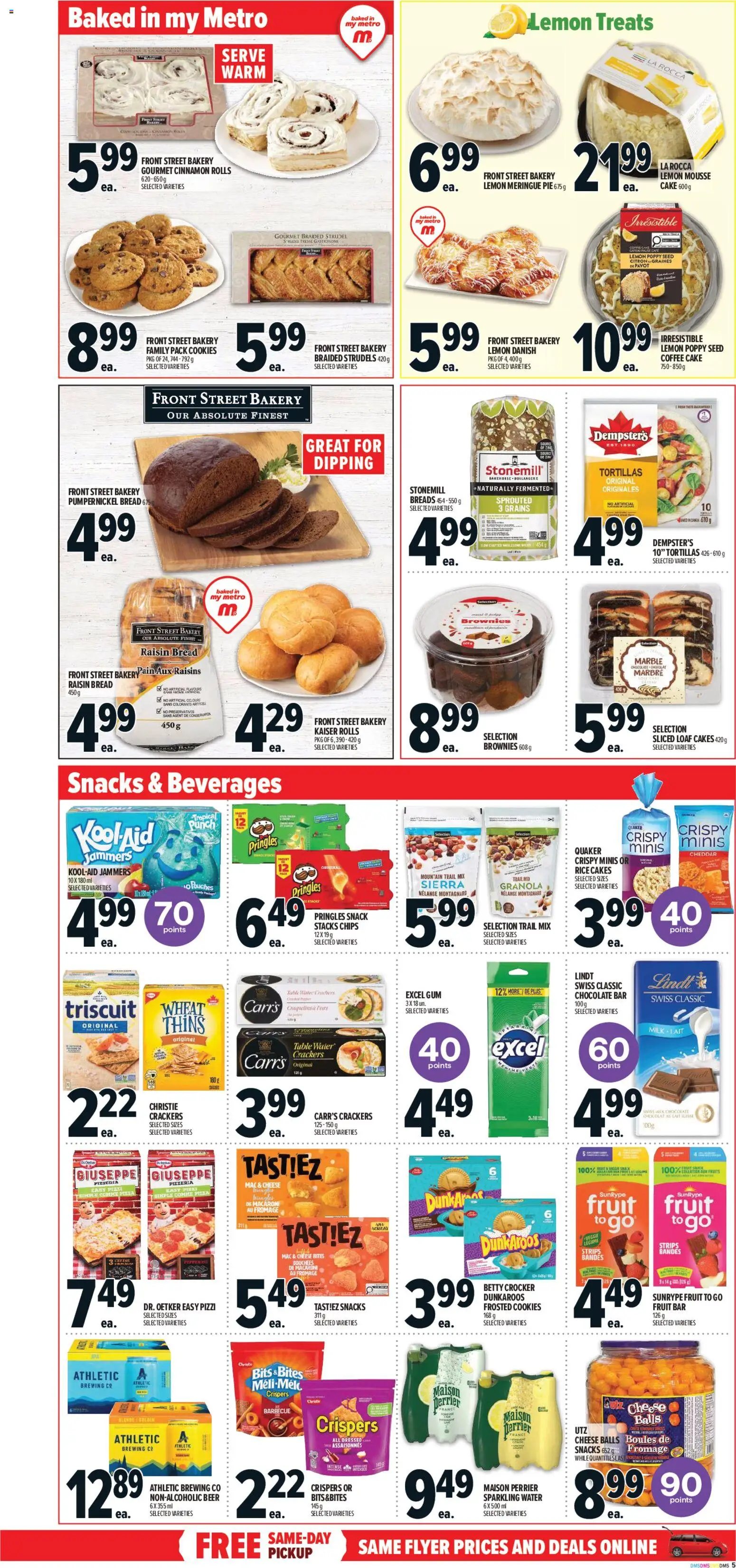 Metro flyer valid from 26.02.2026 | Page: 9 | Products: Cookies, Table, Cheese, Coffee