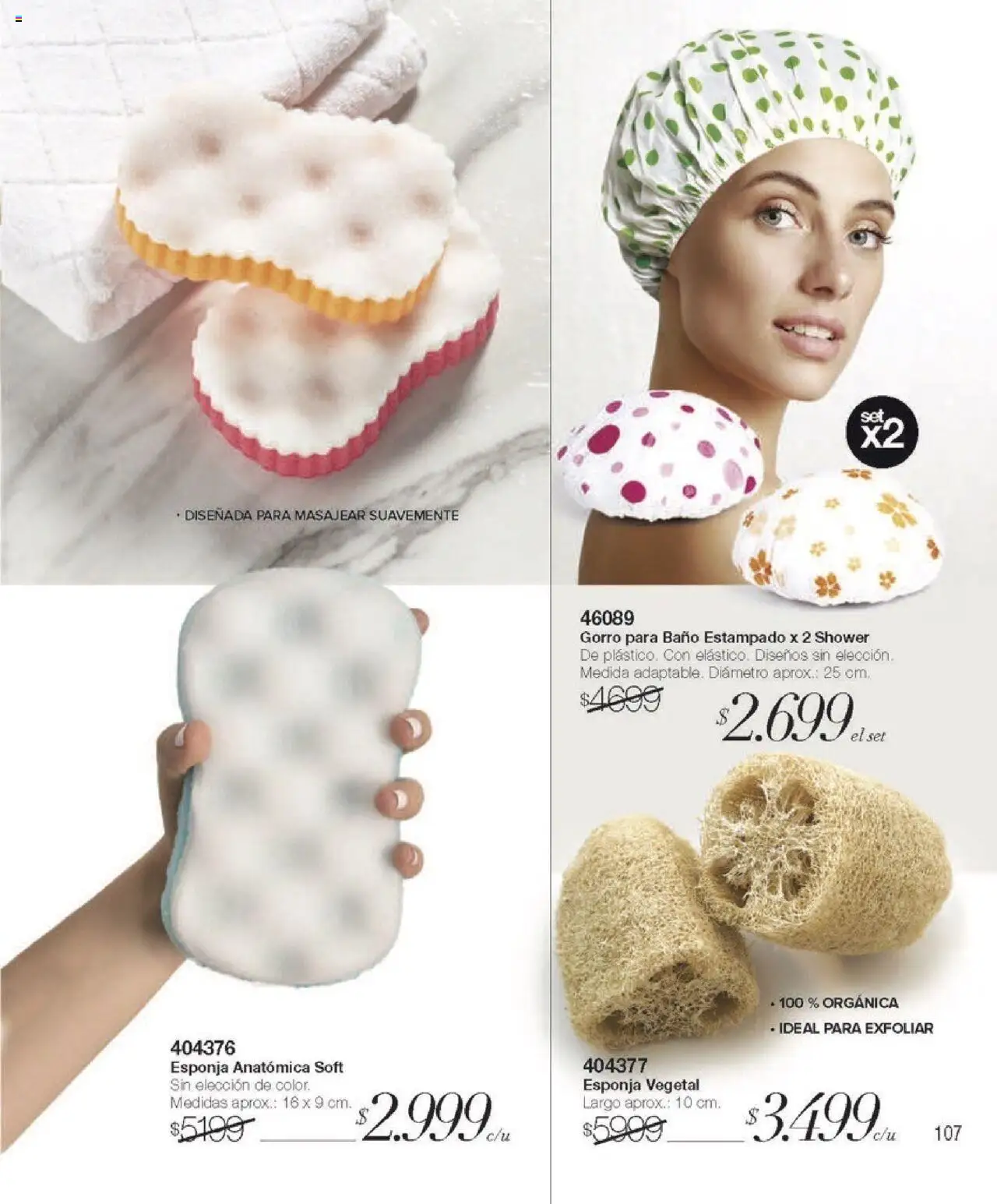 Violetta catálogo │ válido desde el 09.10.2025 | Página: 107 | Productos: Baño, Esponja