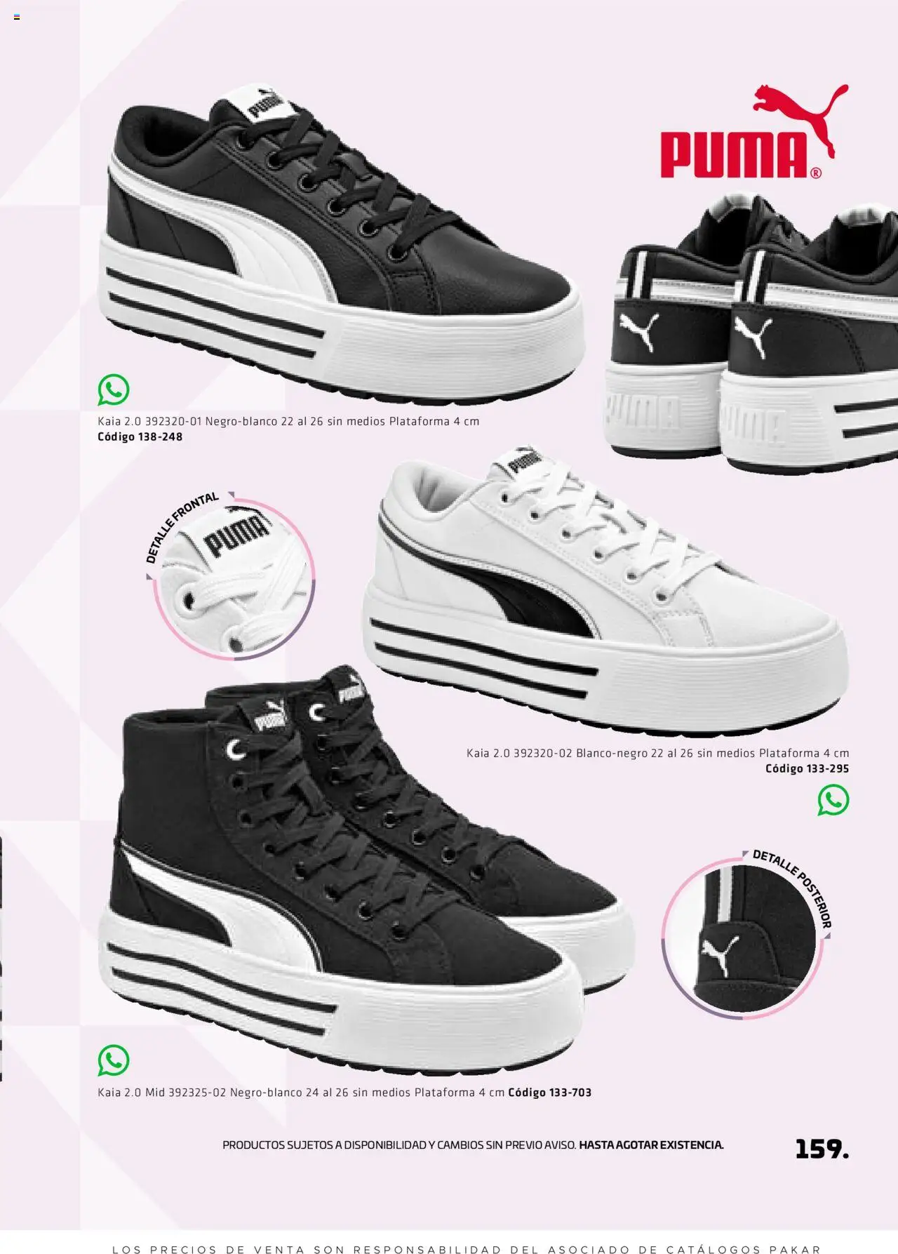 Nuevas ofertas de SC Pakar válidas en toda la República Mexicana desde el 29.08.2025. ¡Encuentra las mejores ofertas en SC Pakar - Catálogo Otoño Women! | Página: 159