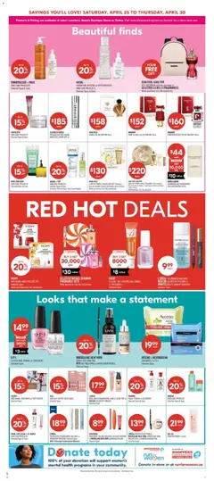 Preview of Shoppers weekly flyer / circulaire from shop Shoppers valid from 24.04.2026 | Page: 13 | Products: Powder, Eyeliner, Makeup remover, Eye makeup remover