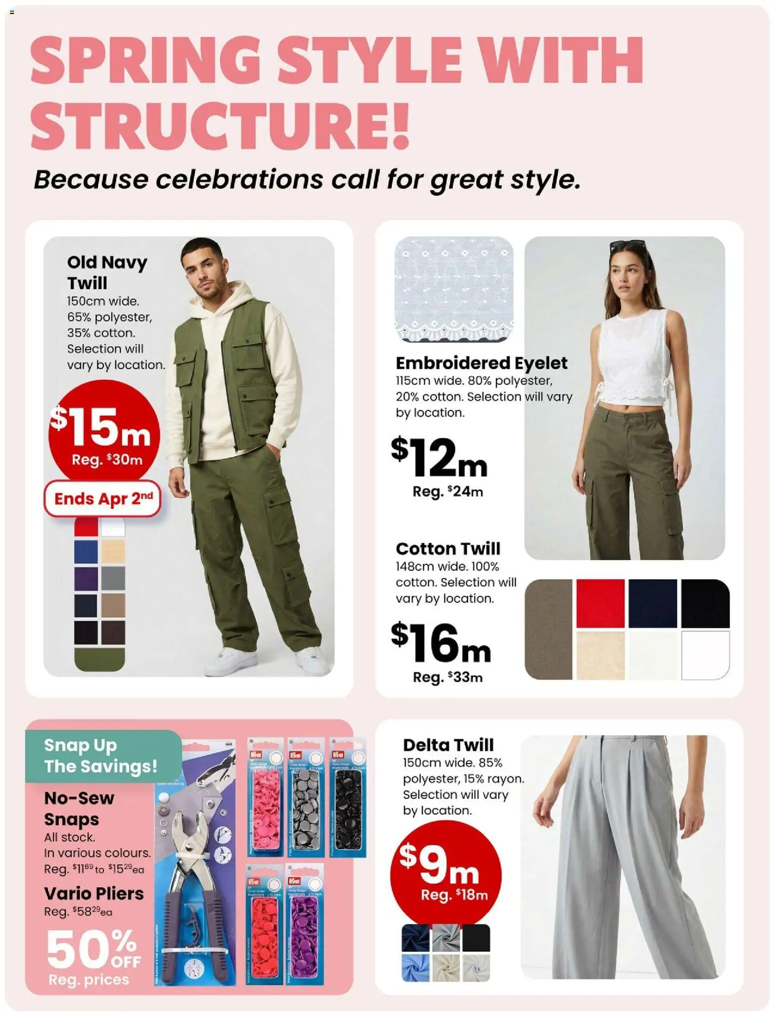Fabricland flyer valid from 02.03.2026 | Page: 12