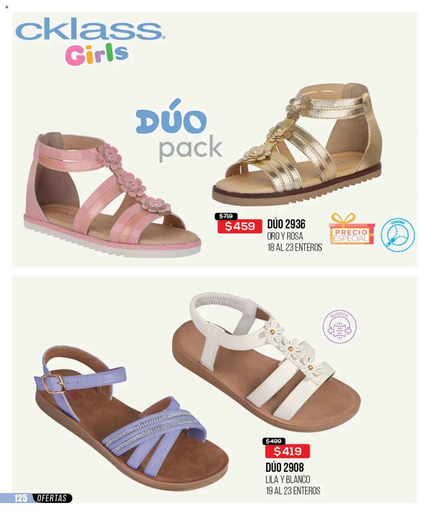 Nuevas ofertas de Cklass válidas en toda la República Mexicana desde el 12.01.2026. ¡Encuentra las mejores ofertas en Cklass catálogo Mega Ofertas Calzado! | Página: 126