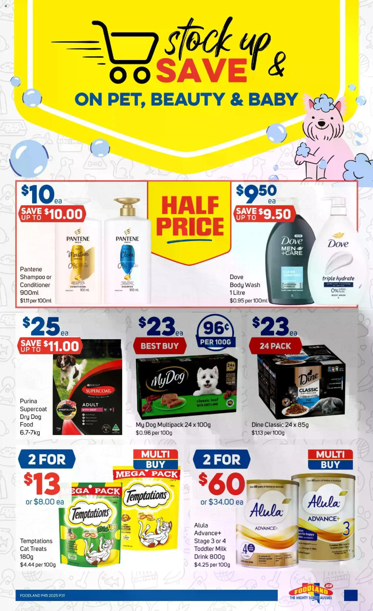 Foodland catalogue - valid from 05.11.2025 | Page: 31 | Products: Milk, Beef, Face wash, UPS