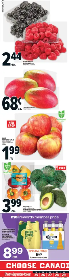 Preview of Metro - Saint-Augustin-De-Desmaures from shop Metro valid from 25.09.2025