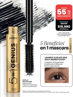 Avon catálogo - Ciclo 6 -  Vista previa de la revista de la tienda Avon valido desde el 01.05.2026 | Página: 43 | Productos: Cepillo, Máscara