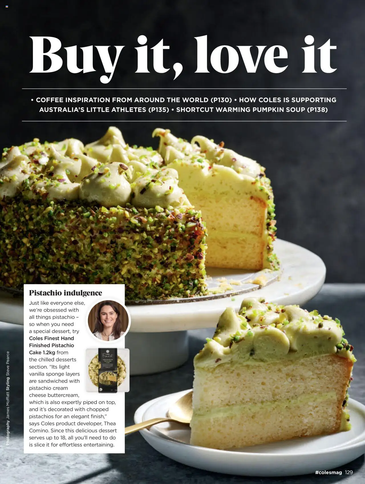 Coles catalogue - valid from 07.08.2025 | Page: 129 | Products: Light, Sponge, Soup, Pumpkin