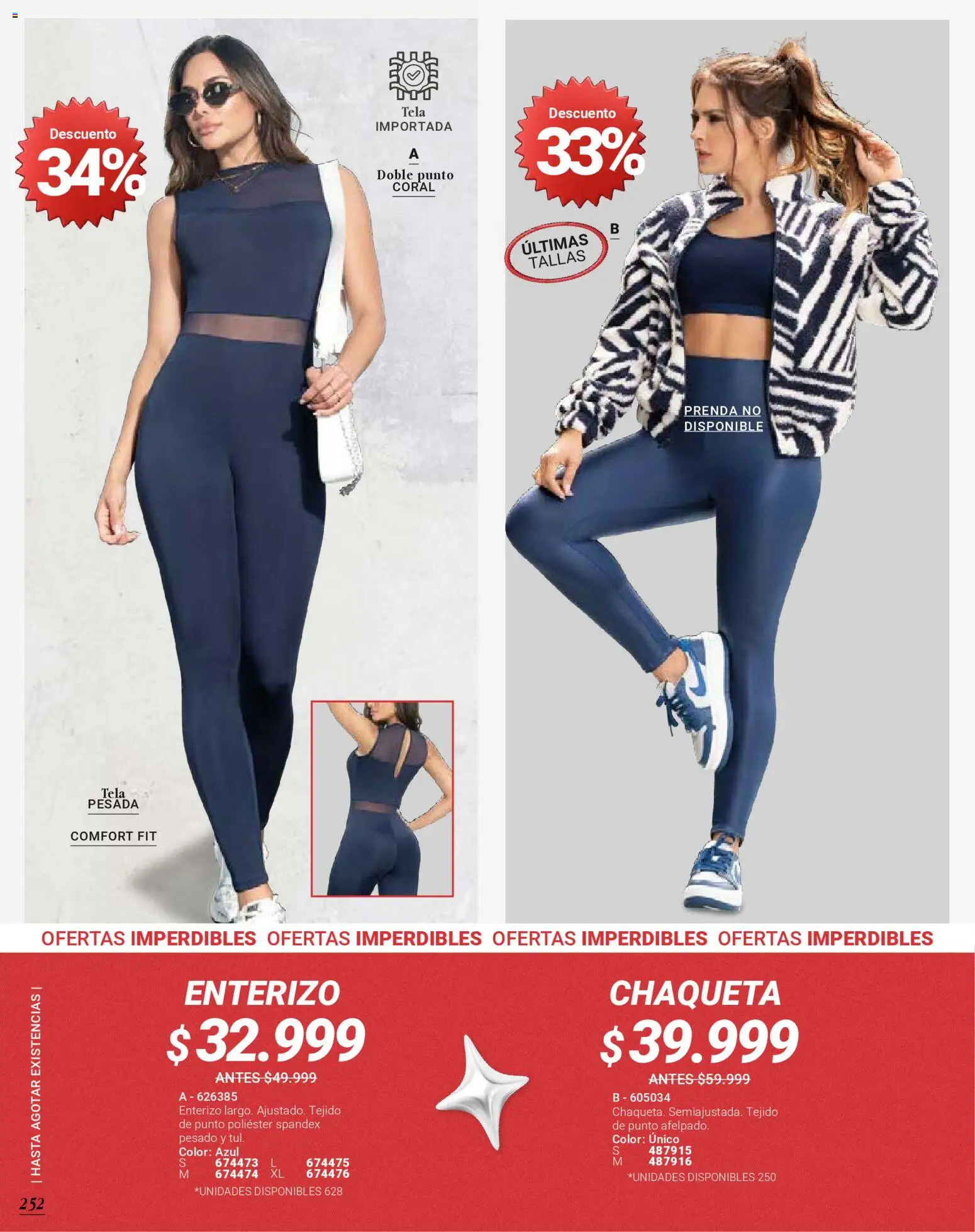 Carmel revista - valida desde el 01.02.2026 | Página: 252 | Productos: Chaqueta, Enterizo