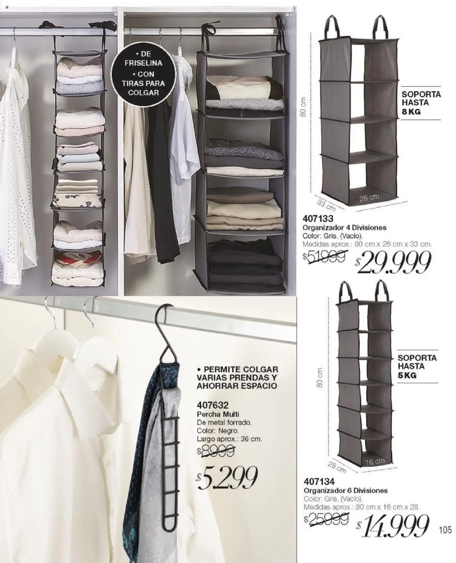 Violetta catálogo │ válido desde el 01.02.2026 | Página: 105 | Productos: Organizador, Percha