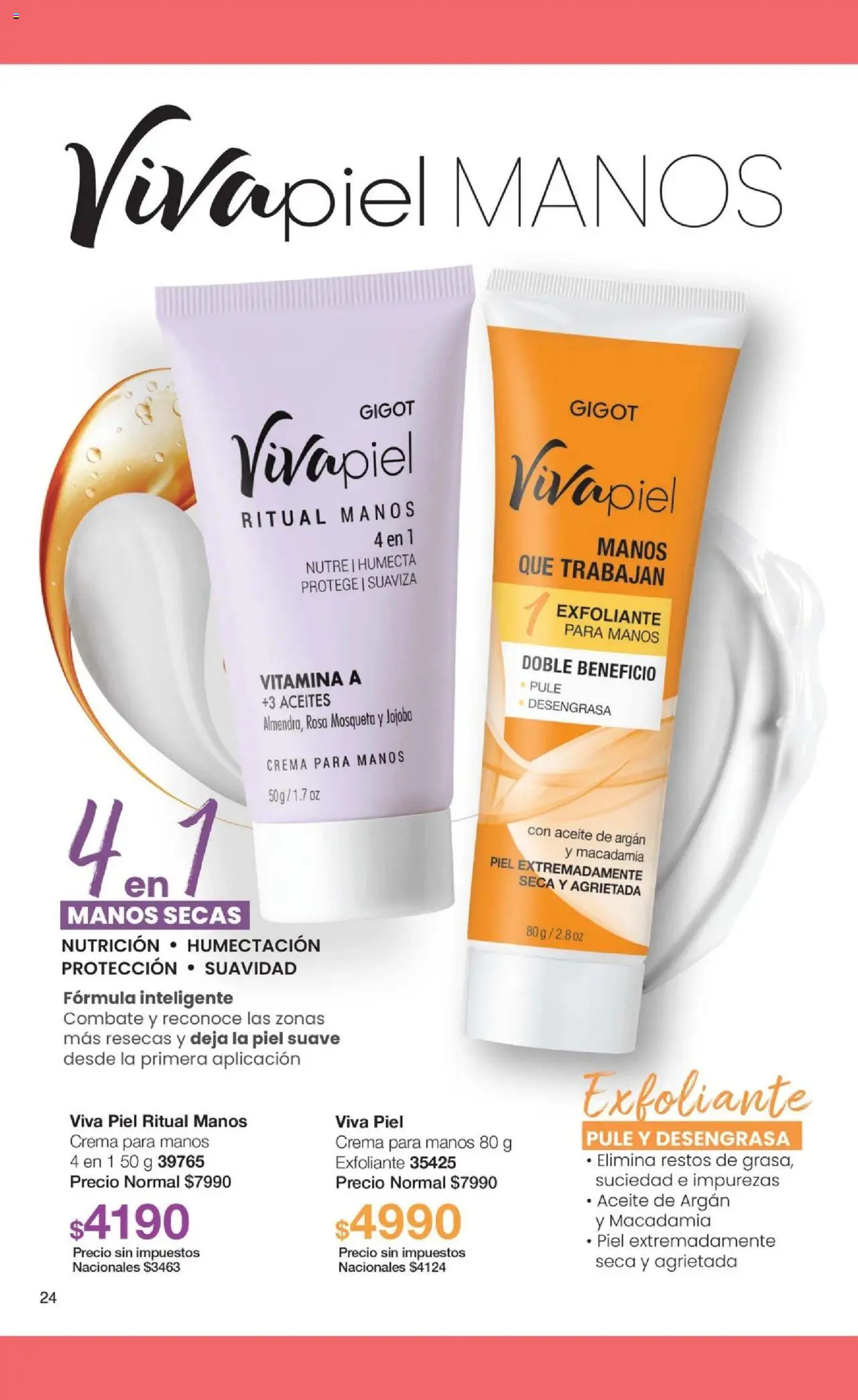 Gigot catálogo │ válido desde el 01.10.2025 | Página: 30 | Productos: Aceite, Crema