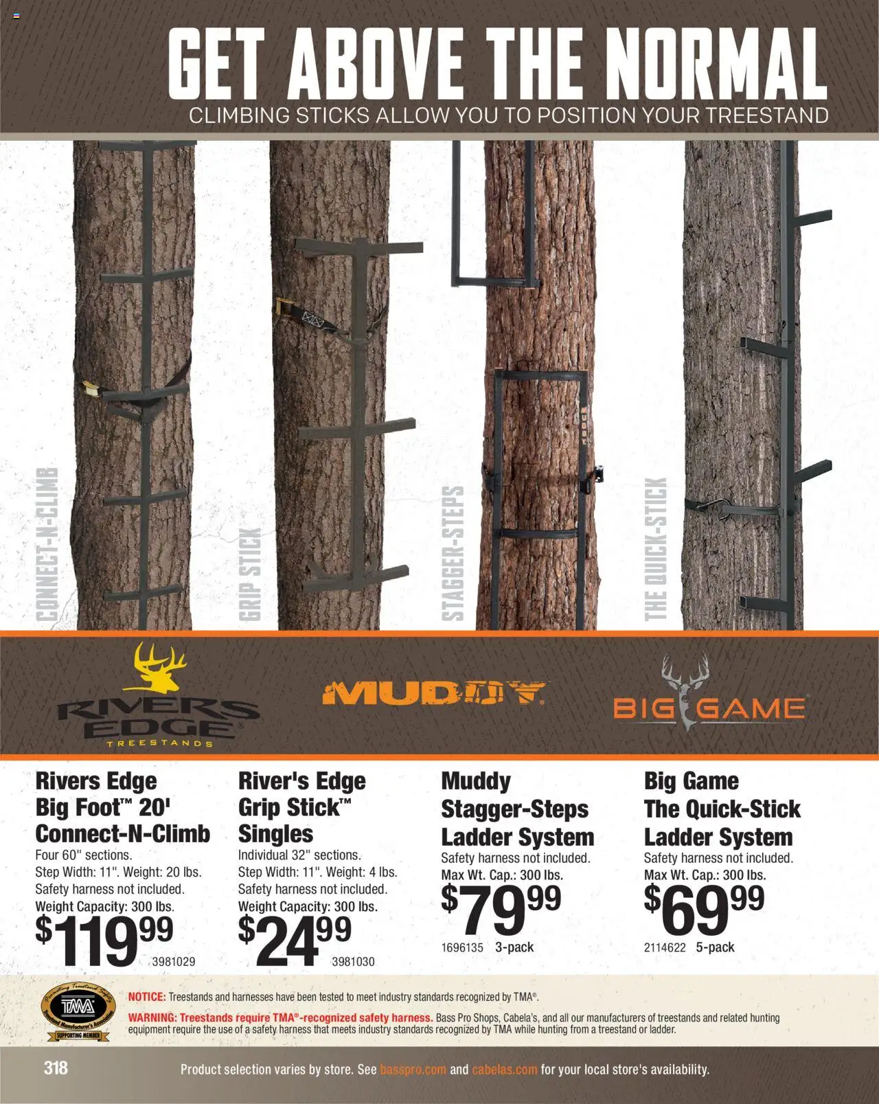 Cabela's Hunting Master 25 - valid from 11.08.2025 | Page: 318 | Products: Ladder, Game, Weight