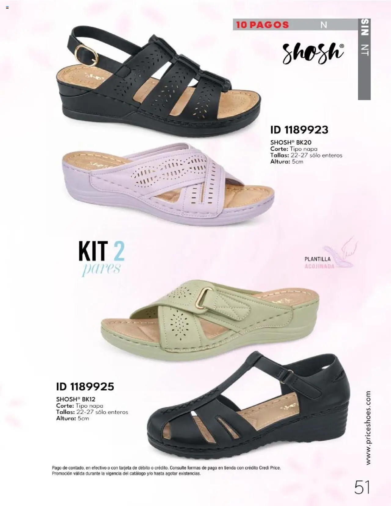 Nuevas ofertas de Price Shoes válidas en toda la República Mexicana desde el 28.04.2025. ¡Encuentra las mejores ofertas en Price Shoes catálogo Calzado PV 2025! | Página: 51