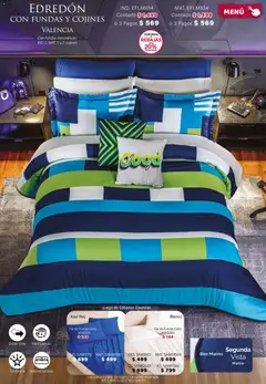 Vista previa de Colchas Concord catálogo, nuevo folleto de la tienda, válido en México a partir del 01.02.2026 | Página: 38 | Productos: Juego, Almohada, Sabanas