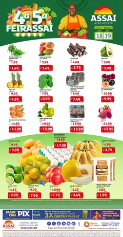 Assaí Atacadista ofertas - PB - Pré-Visualização do folheto da loja Assaí Atacadista, válido de 18.03.2026
