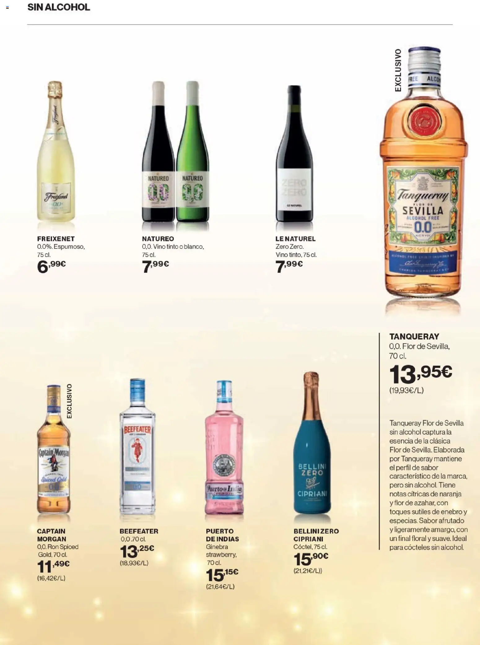 Nuevas ofertas de El Corte Inglés válidas en toda la República Mexicana desde el 20.11.2025. ¡Encuentra las mejores ofertas en El Corte Inglés catálogo La Bodega ! | Página: 35 | Productos: Ginebra, Perfil, Vino