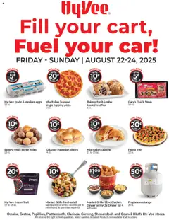 Preview of HyVee weekly ads valid from 22.08.2025