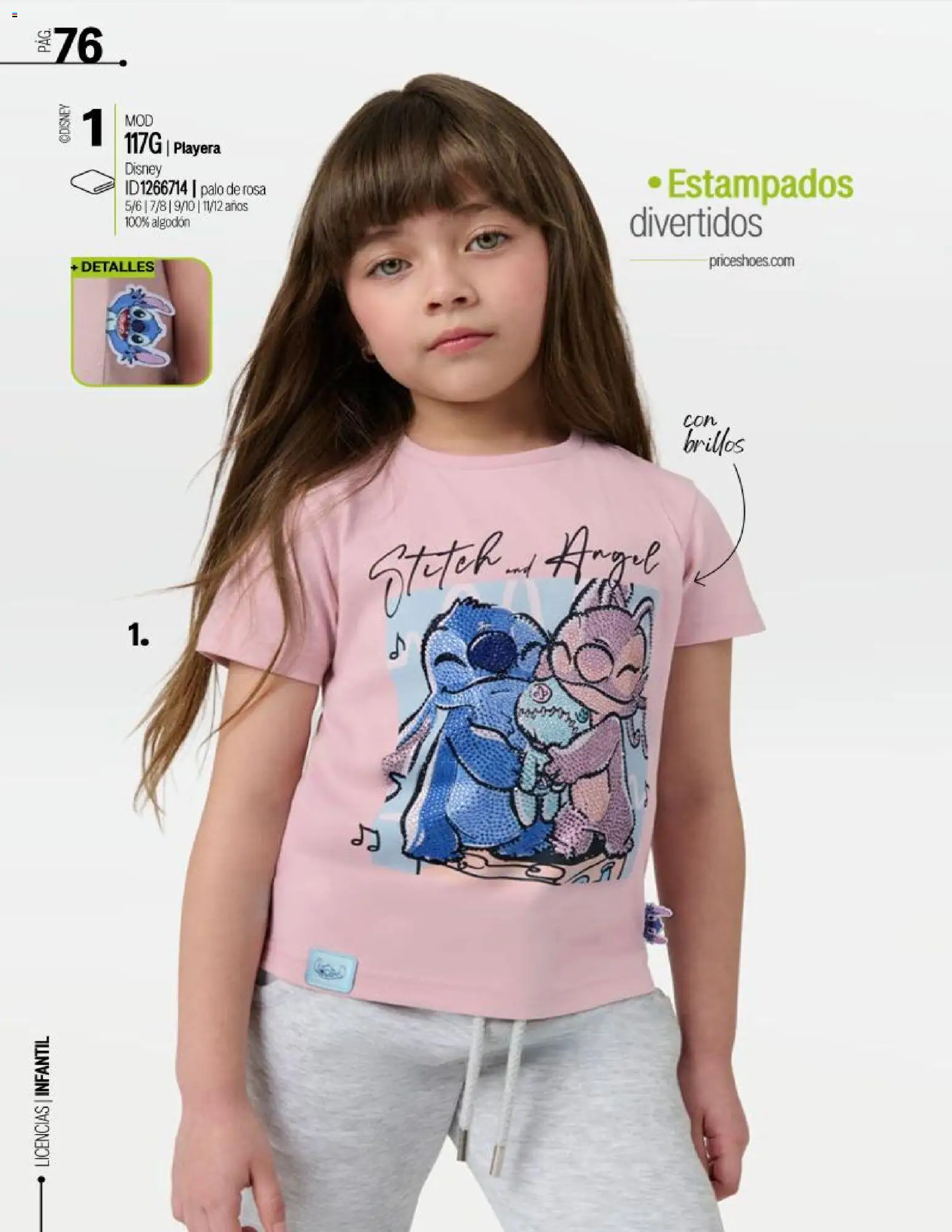 Nuevas ofertas de Price Shoes válidas en toda la República Mexicana desde el 14.03.2026. ¡Encuentra las mejores ofertas en Price Shoes catálogo Licencias! | Página: 76 | Productos: Algodón, Playera